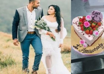 දසුන් ශානක සිය බිරිඳගේ උපන්දිනය සැමරූ හැටි