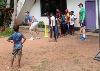 අයර්ලන්ත ක්‍රිකට් ක්‍රීඩකයින් එක් වූ සමාජ සත්කාරය