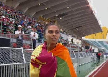 නදීශා රාමනායකගෙන් ආසියානු මළල ක්‍රීඩා තරගාවලියේ පළමු රන් පදක්කම මව්බිමට