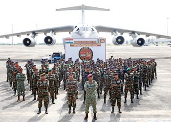 අද සිට ඇරඹෙන ‘මිත්‍ර ශක්ති’ යුධ අභ්‍යාසය